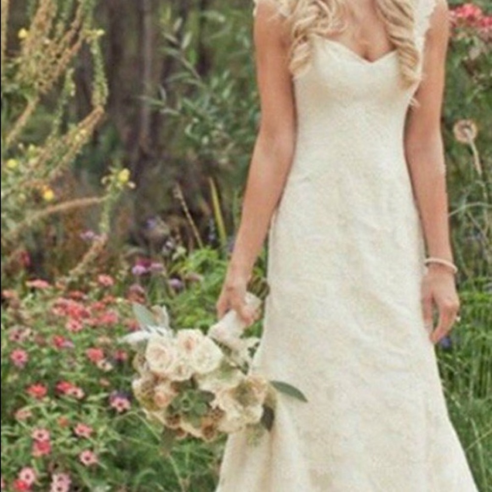Hebeos Trumpet/Mermaid Lace Wedding Dress